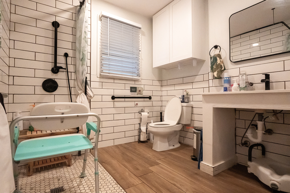 image of bathroom inside the home